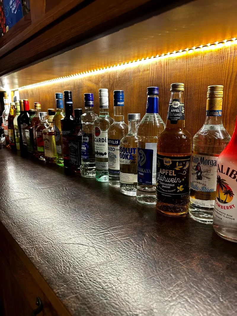 Bar mit Getränkeauswahl